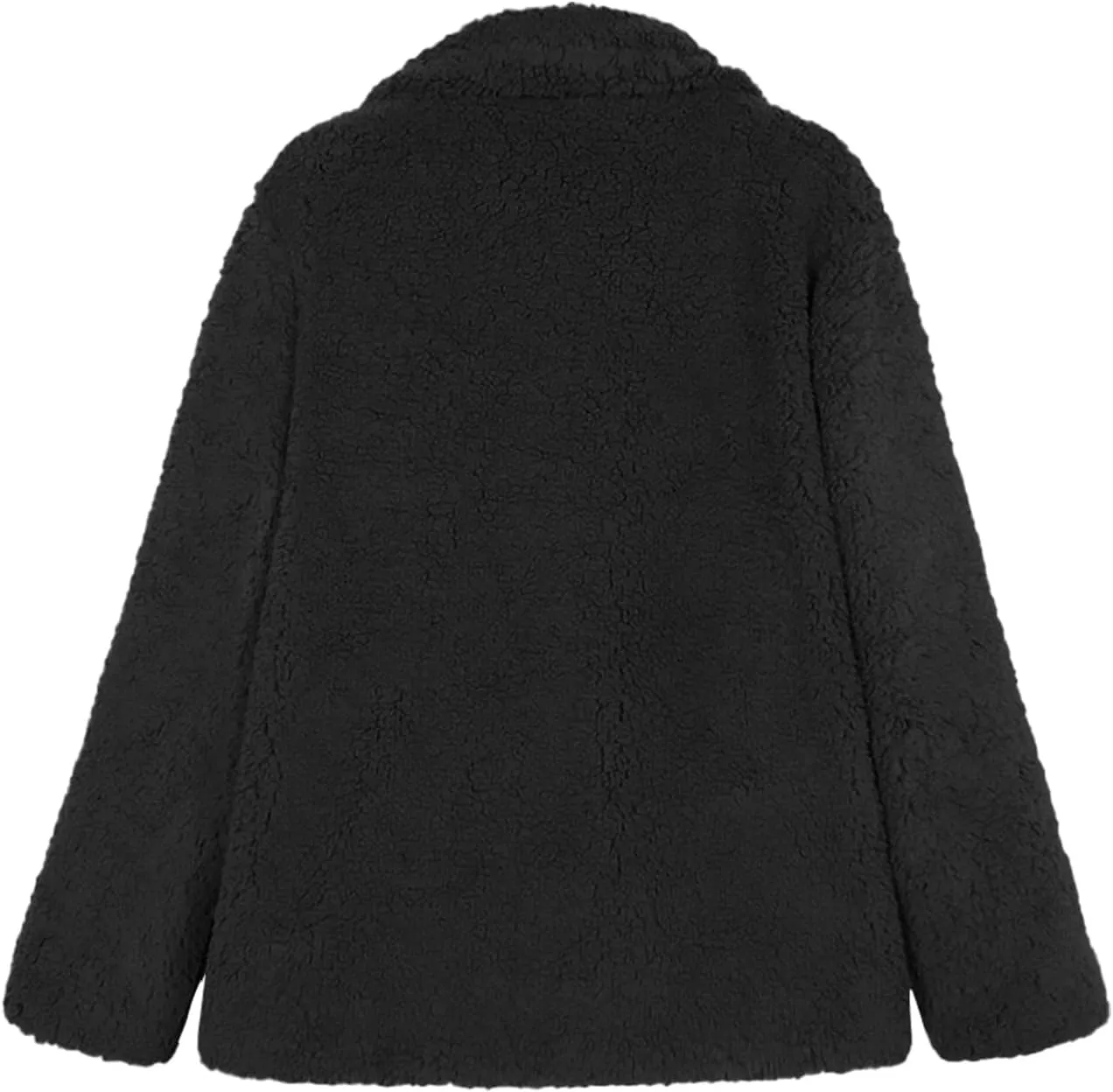 Faux Fur Winter Coats Sherpa Fleece Jacket Teddy Coat for Women Button Down Shearling Oversized Shacket Jackets