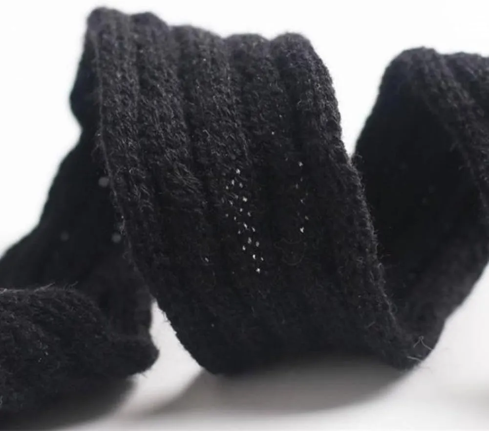 Knitted Belt Waistband Ribbon Replacement Wrap Tie Coat Strap