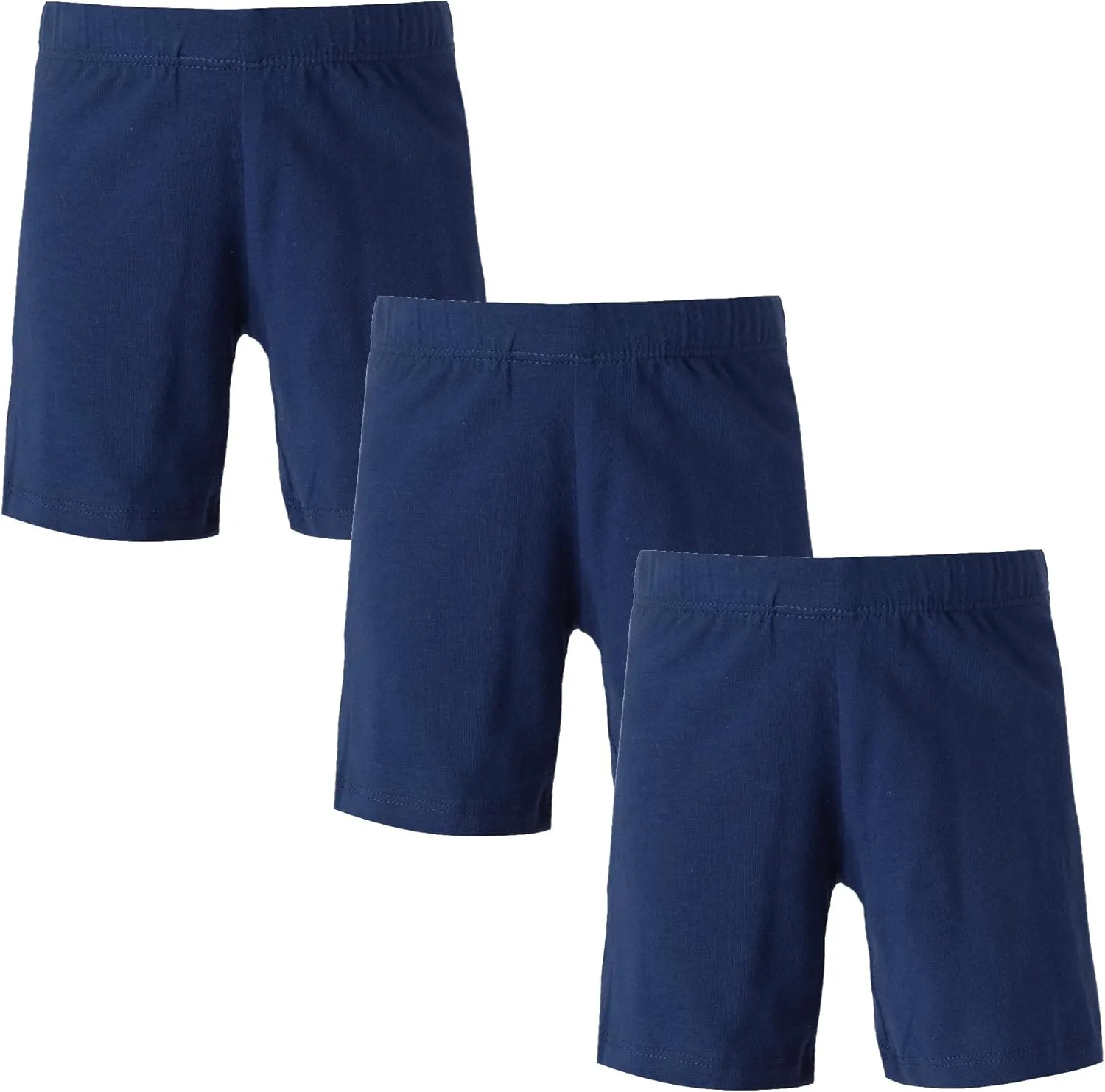 MY WAY Toddlers & Girls Bike Shorts Cotton & Spandex  Biker Shorts for Under Dresses, Cartwheel & Dance - 3 Pack Sizes 2T-16