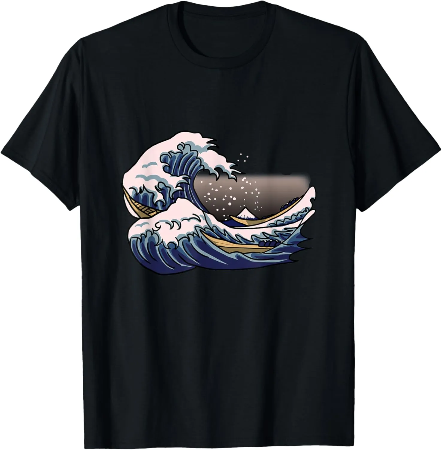 Okinawa Great Wave Kanagawa Ocean Painting Japanese Gift T-Shirt
