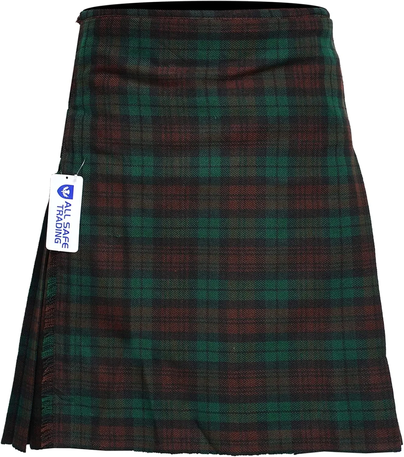 Scottish Men's 8 Yard Tartan Kilt, Highland Wedding Kilt